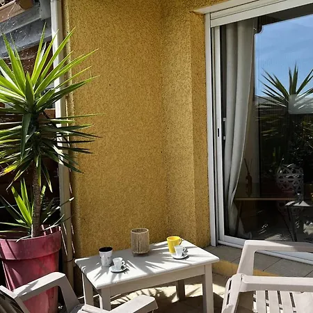 Pavillon T3 Climatise Avec Terrasse Et Parking Prive A - Fr-1-696-91 * Canet-en-Roussillon